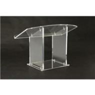 Adorama AmpliVox SN3085-OK Clear Acrylic Tabletop Podium Stand SN308500