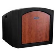 Adorama AmpliVox Pinnacle Table Top Lectern, No Sound System, Cherry SN3240-SC