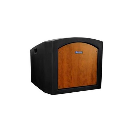  Adorama AmpliVox SN3240 Pinnacle Table Top Lectern, Medium Oak SN3240-MO