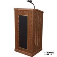 Adorama Oklahoma Sound Prestige 711 Sound Lectern, Medium Oak 711-MO