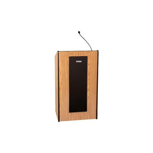  AmpliVox Presidential Plus Lectern, Medium Oak S450-OK - Adorama