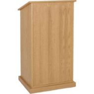 AmpliVox W470 Chancellor Lectern, Natural Oak W470-OK - Adorama