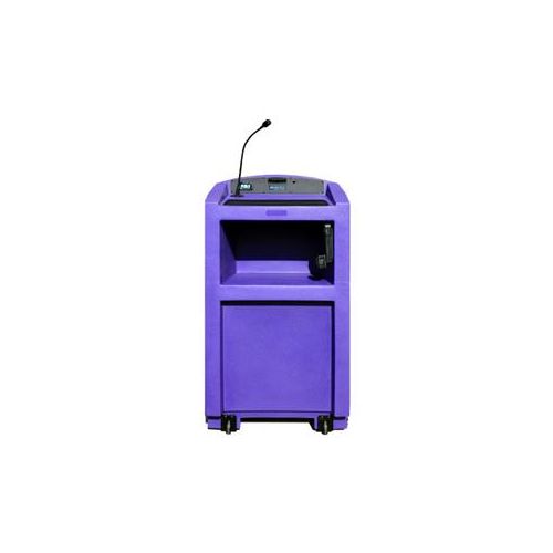  Adorama AmpliVox SN3254 Military Lectern without Sound System, Coast Guard Custom Finish SN3254-CG