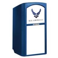 Adorama AmpliVox SN3254 Military Lectern without Sound System, Air Force Custom Finish SN3254-AF