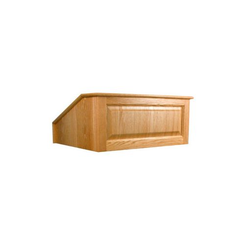  Adorama Amplivox SN3020-OK Victoria Tabletop Lectern without Sound - Natural Oak SN3025-OK