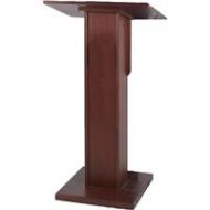 Adorama AmpliVox SW355 Elite Lectern w/Lapel Mic, Mahogany SW355-MH-L