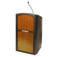 Adorama AmpliVox ST3250 Pinnacle Multimedia Lectern with Built-In Dynamic Gooseneck Mic ST3250