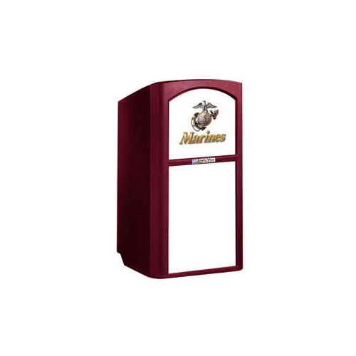  Adorama AmpliVox SN3254 Military Lectern without Sound System, Marines Custom Finish SN3254-M