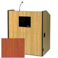 Adorama AmpliVox SS3235 Multimedia Presentation Podium with Sound System, Cherry SS3235-CH