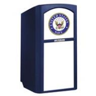 Adorama AmpliVox SN3254 Military Lectern without Sound System, Navy Custom Finish SN3254-N