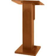 Adorama AmpliVox SW355 Elite Lectern w/Handheld Mic, Medium Oak SW355-OK-HH