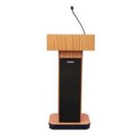 Adorama AmpliVox SW505 Wireless Executive Sound Column Lectern SW505