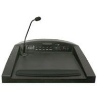 Adorama AmpliVox ST3254 Military Multimedia Lectern with Sound System & Mic, Coast Guard ST3254-CG