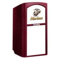 Adorama AmpliVox ST3254 Military Multimedia Lectern with Sound System and Mic, Marines ST3254-M