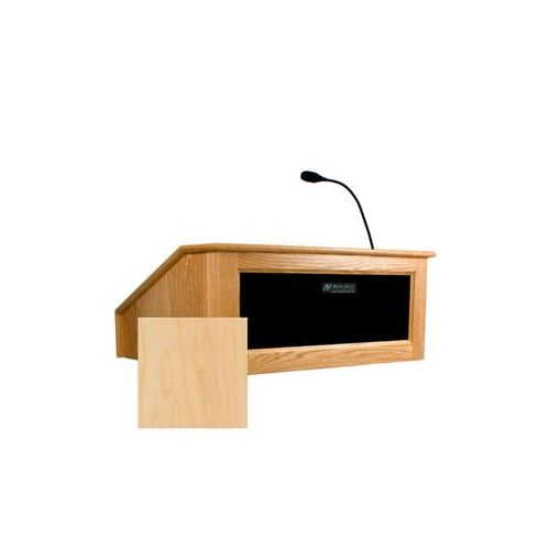  Adorama AmpliVox SS3025 Victoria Lectern System, Maple Wood SS3025-MP