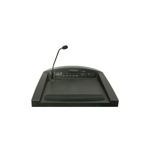  Adorama AmpliVox SW3254 Wireless Lectern with Lapel & Headset Mic, Coast Guard SW3254-CG-L