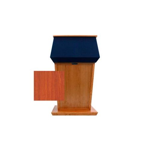  Adorama AmpliVox SN3040 Non-Sound Patriot Lectern, Cherry Wood SN3040-CH