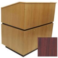 Adorama AmpliVox Coventry Lectern without Sound, Natural Mahogany SN3030-MH