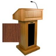 AmpliVox SS3020 Victoria Lectern System, Walnut SS3020-WT - Adorama