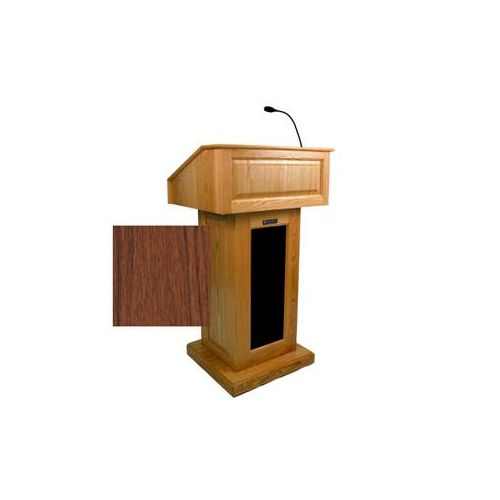  AmpliVox SS3020 Victoria Lectern System, Walnut SS3020-WT - Adorama