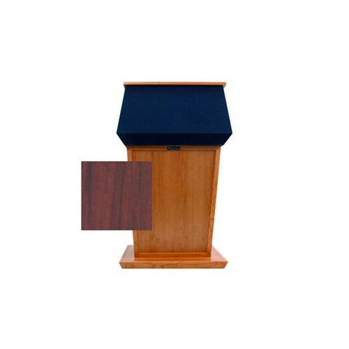  Adorama AmpliVox SN3040 Non-Sound Patriot Lectern, Mahogony SN3040-MH