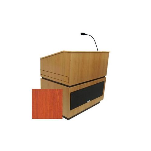  AmpliVox Coventry Lectern with Sound, Cherry SS3030-CH - Adorama