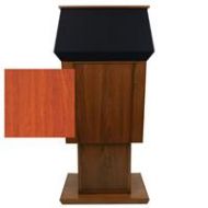 Adorama AmpliVox SN3040A Patriot Lectern without Sound System, Cherry SN3040A-CH