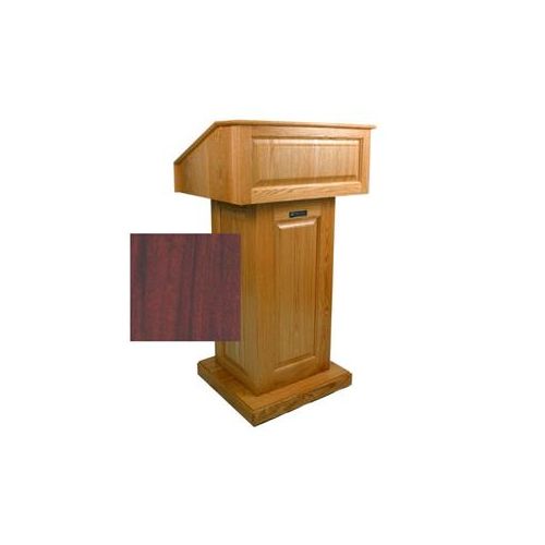  Adorama Amplivox SN3020-MH Victoria Lectern - without Sound System - Mahogony SN3020-MH