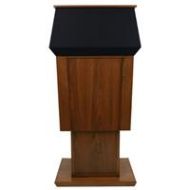 Adorama AmpliVox SN3045A Patriot Plus Lectern without Sound System, Walnut SN3045A-WT