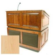 Adorama AmpliVox SS3035 Ambassador Lectern with Wired Sound System, Maple SS3035-MP