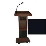 AmpliVox S505 Executive Sound Column Lectern, Black S505-BK - Adorama