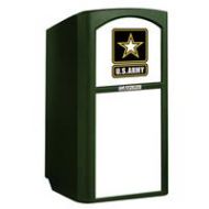 Adorama AmpliVox ST3254 Military Multimedia Lectern with Sound System and Mic, Army ST3254-A