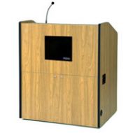 AmpliVox Multimedia Sound Smart Podium, Maple SS3430-MP - Adorama