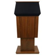 Adorama AmpliVox SN3040A Patriot Adjustable Height Lectern without Sound System SN3040A