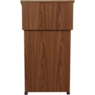 Adorama Oklahoma Sound 22/112 Tabletop Lectern with AV Cart/Lectern Base, Medium Oak 22/112-MO