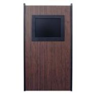 Adorama AmpliVox SN3265 Visionary Multimedia Lectern with LCD Screen, Walnut SN3265-WT