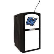 Adorama AmpliVox ST3253 Collegiate Multimedia Lecterns, Non Amplified, Black ST3253