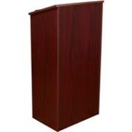 Adorama Oklahoma Sound 20 Series Full Floor Lectern, Mahogany 222-MY