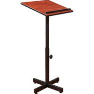 Adorama Oklahoma Sound Portable Presentation 70 Lectern Stand, Wild Cherry 70-CH