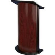 AmpliVox SN3135 Jewel Mahogany Curved Radius Lectern SN3135 - Adorama