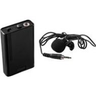 Adorama Oklahoma Sound LWM-6 Bodypack Transmitter & Lapel Mic for Lecterns, Black LWM-6