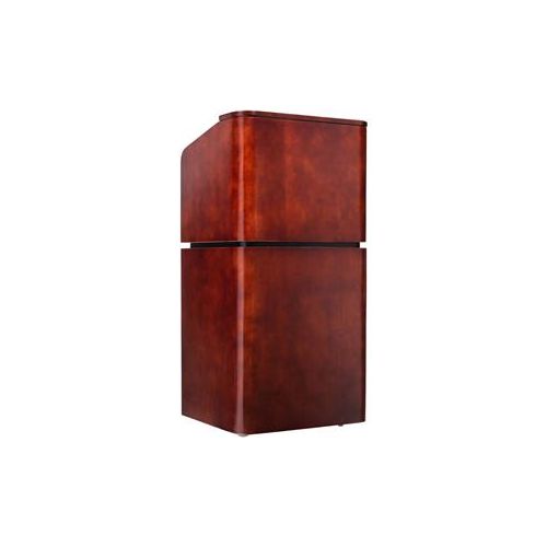  Adorama Oklahoma Sound Veneer 910/901 Tabletop & Base Non-Sound Lectern, Mahogany/Walnut 910/901-MY/WT