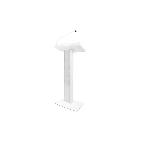  Adorama Denon Lectern with Active Speaker Array, White LECTERN ACTIVE WHITE