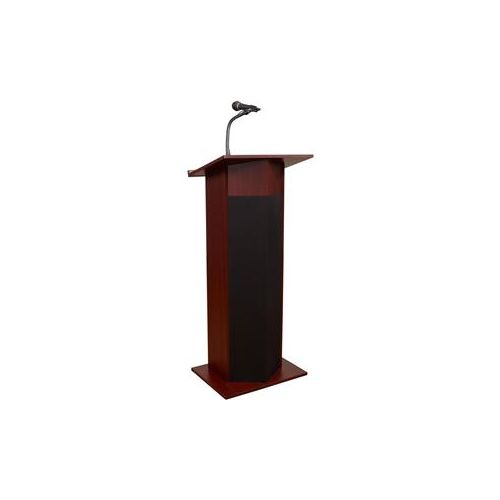  Adorama Oklahoma Sound Power Plus 111PLS Lectern, Mahogany 111PLS-MY