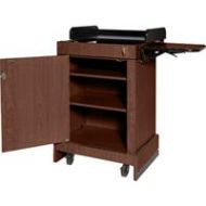 Adorama AmpliVox SN3230 Multimedia Computer Lectern, Mahogany SN3230-MH