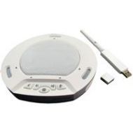 Adorama HuddleCamHD HuddlePod Air Wireless USB Speakerphone, White HP-AIR-WH