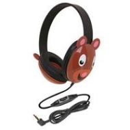 Adorama Califone 2810-BE Bear Motif Stereo Headphone with Adjustable Headband 2810-BE