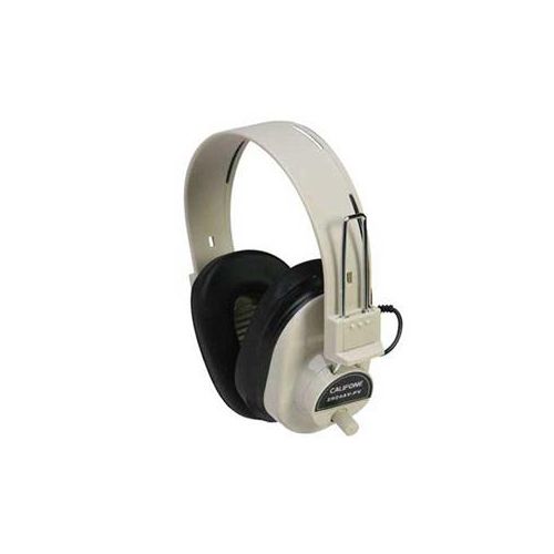  Califone 2924AVPV Deluxe Mono Headphones, Beige 2924AV-PV - Adorama