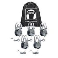 Adorama Hamilton Buhl Sack-O-Phones 5 SC7V Deluxe Headphones with Volume Control SOP-SC7V