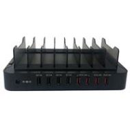 Adorama Williams Sound 8-Slot Charging Bay for WaveCAST Receiver WF R1, Black CHG 408 WF